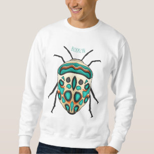 Picasso bug cartoon illustration sweatshirt