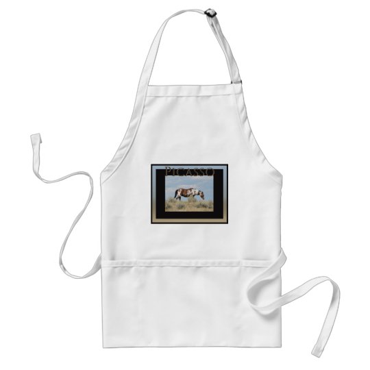 Picasso, Stallion of Sand Wash Basin, Colorado Standard Apron