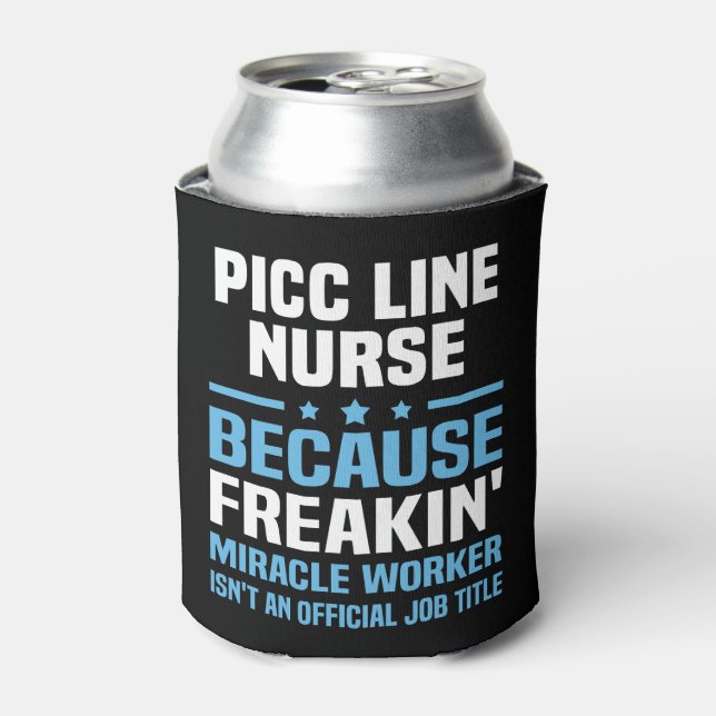 PICC Line Nurse Can Cooler (Can Front)