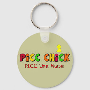 PICC LINE Nurse  Gifts Keychain