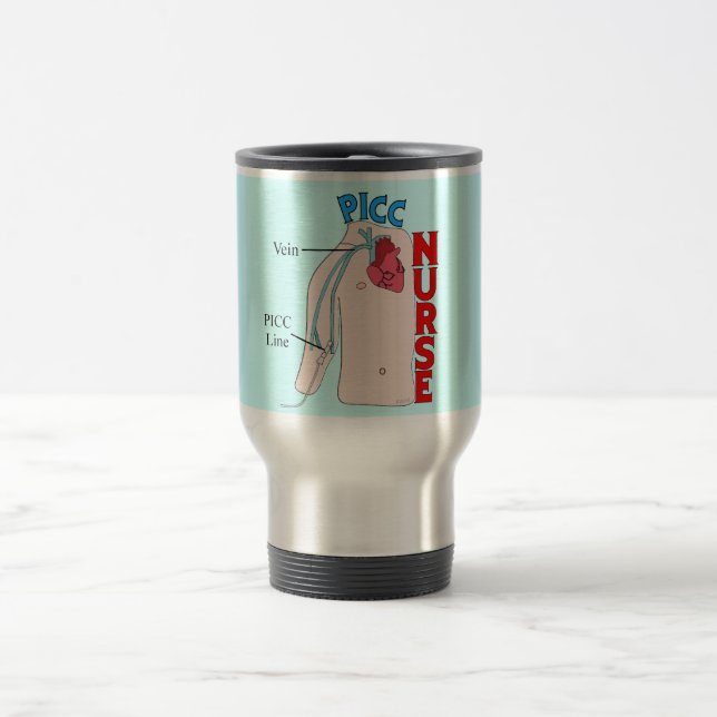 PICC Line Nurse Travel Mug (Center)