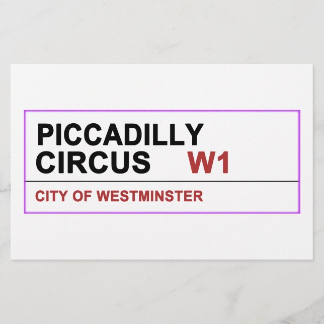 Piccadilly Circus London (Front)