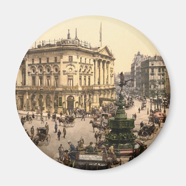 Piccadilly Circus, London, England Magnet (Front)