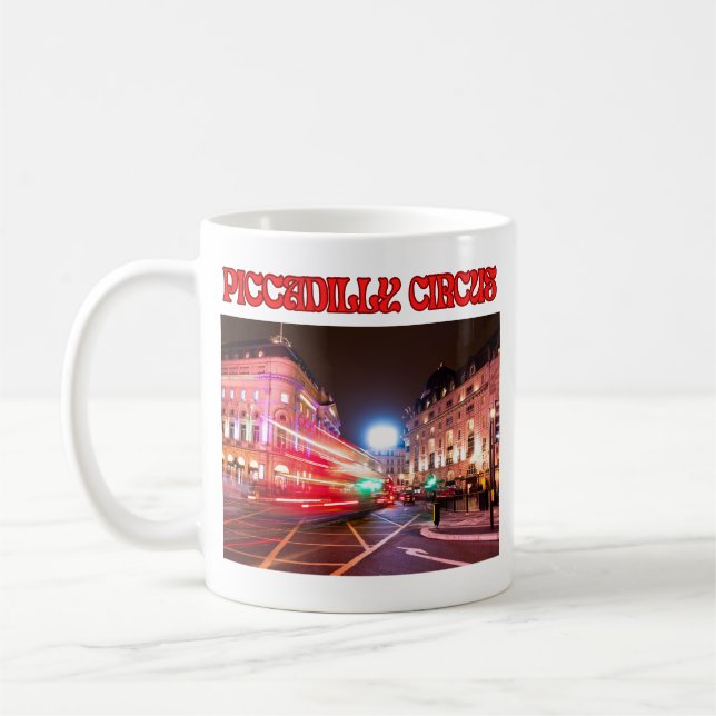 Piccadilly Circus Mug (Left)