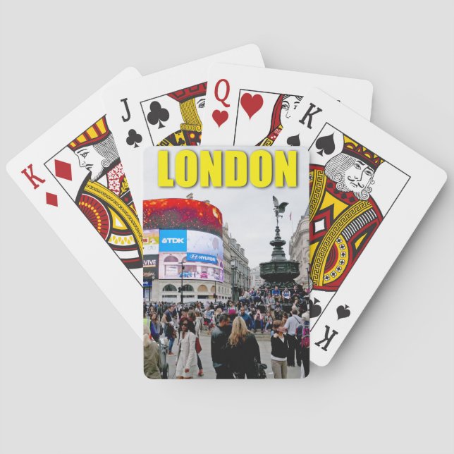 Piccadilly Circus - Pro photo Playing Cards (Back)