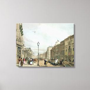 Piccadilly from the corner of Old Bond Street, fro Canvas Print