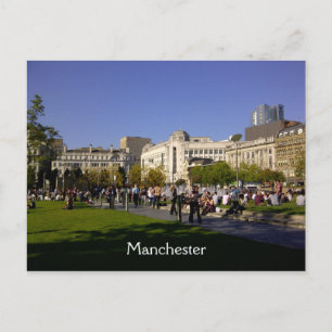 Piccadilly Gardens, Manchester Postcard