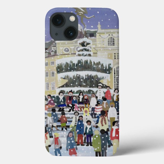 Piccadilly Snow Scene Case-Mate iPhone Case (Back)