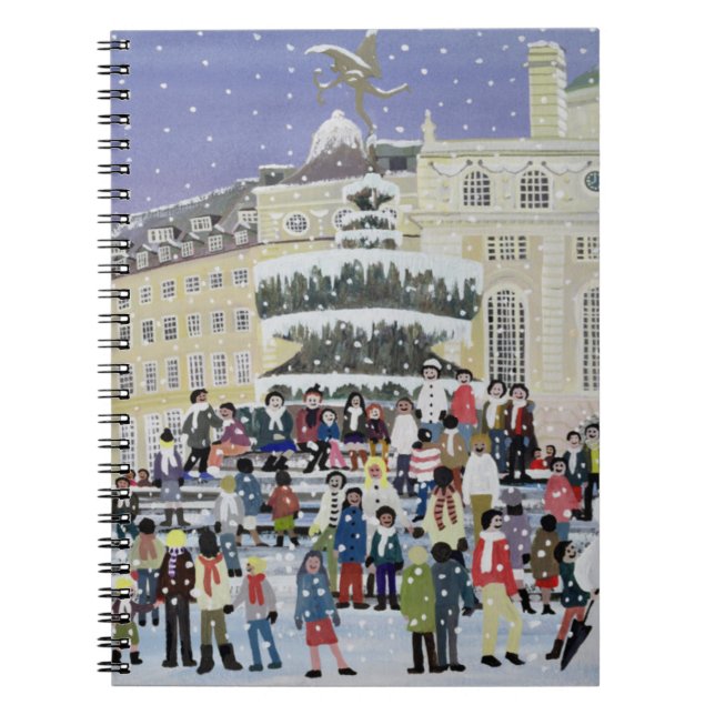 Piccadilly Snow Scene Notebook (Front)