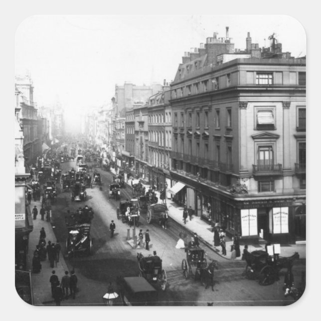 Piccadilly Square Sticker (Front)