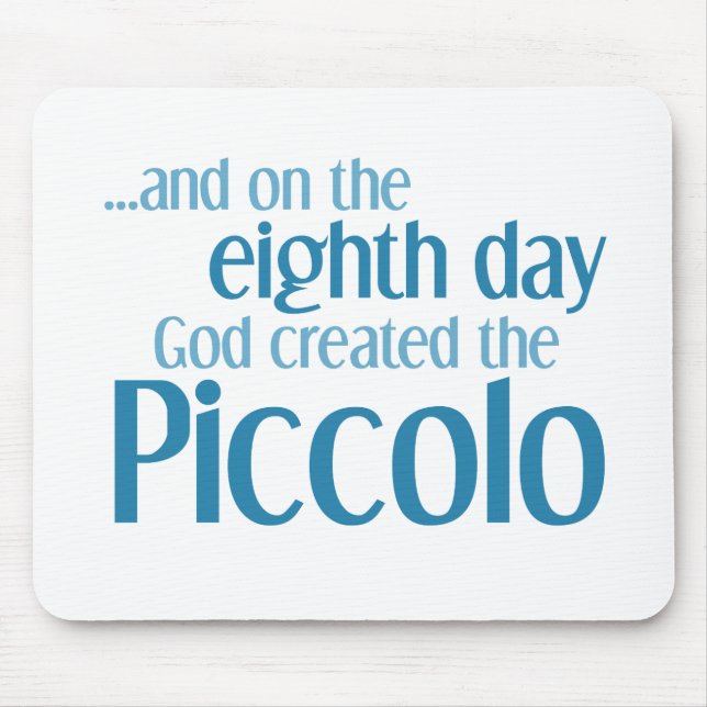 Piccolo Creation Mouse Pad (Front)