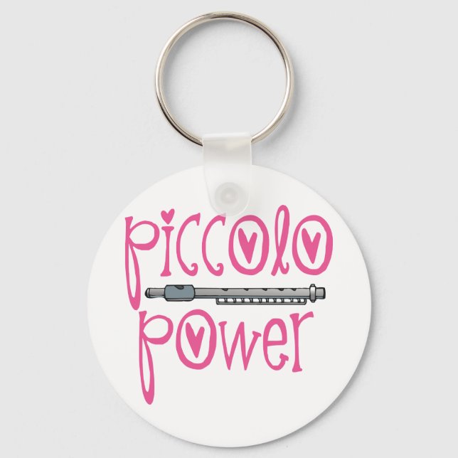 Piccolo Power Pink Keychain (Front)