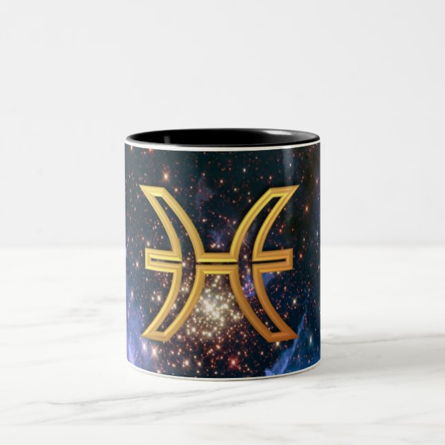 Pices Two-Tone Coffee Mug (Center)