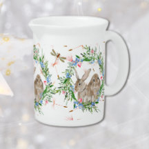 Pâques Bunnies Beverage Pitcher
