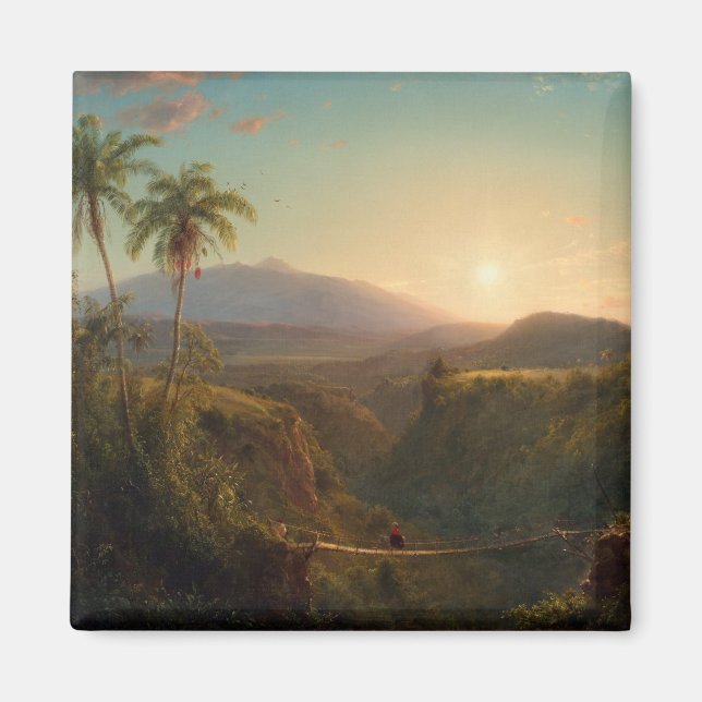Pichincha Frederic Edwin Church Magnet (Front)