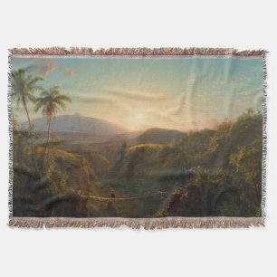 Pichincha Frederic Edwin Church Throw Blanket