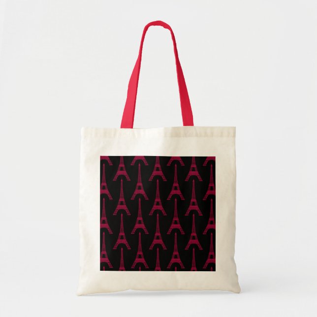 PICK-A-COLOR Eiffel Tower Bag (Front)