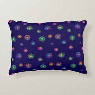 Pick a Posy Custom Background Accent Pillow