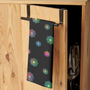 Pick a Posy Custom Background  Kitchen Towel