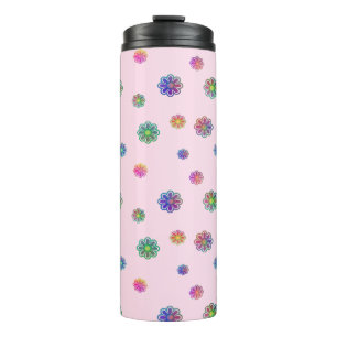 Pick a Posy Custom Background  Thermal Tumbler