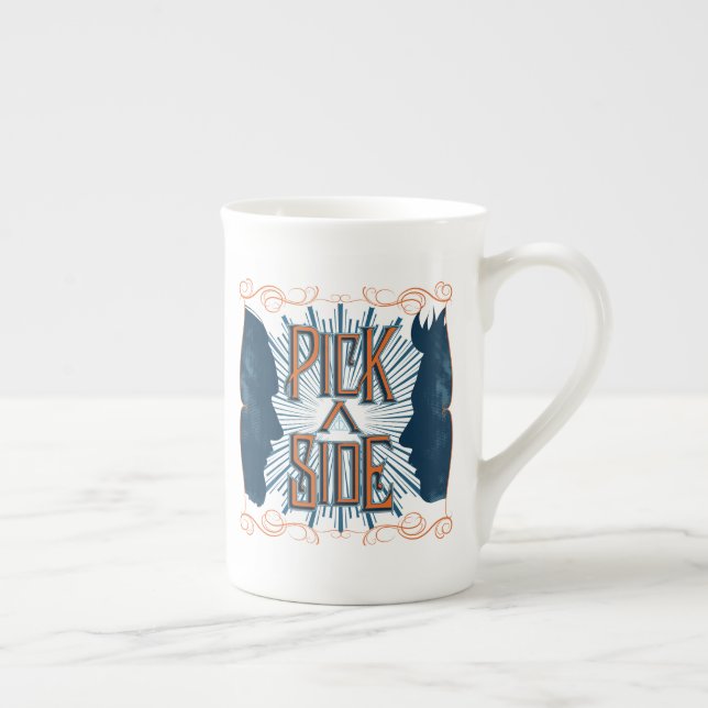 Pick A Side Bone China Mug (Right)