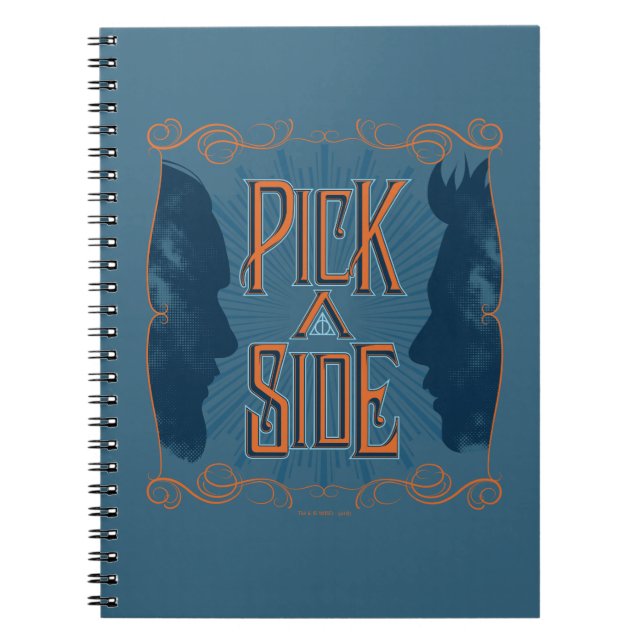 Pick A Side Notebook (Front)