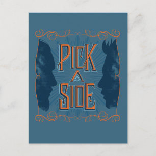 Pick A Side Postcard