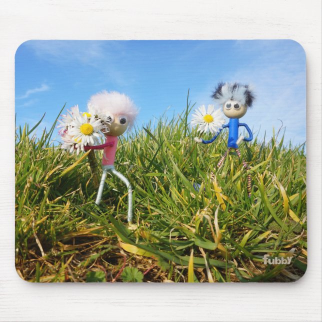 Pick-and-eat fubbies. mouse pad (Front)