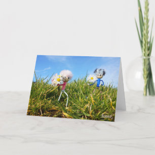 Pick-and-eat fubbies. thank you card