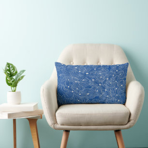 Pick Any Colour Background Ant Farm Abstract Lumba Lumbar Pillow