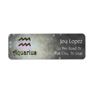 Pick Colour Aquarius Zodiac Astrological Sign