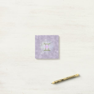 Pick Colour Gemini Zodiac Astrological Sign Post-it Notes