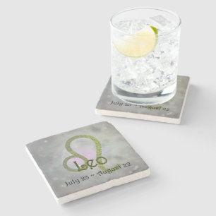 Pick Colour Leo Zodiac Astrological Sign Stone Coaster