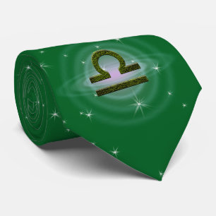 Pick Colour Libra Zodiac Astrological Sign Tie