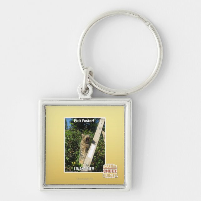 Pick Faster! Keychain (Front)