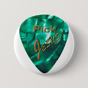 Pick Jesus 2 Inch Round Button