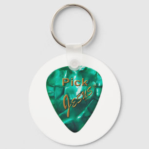 Pick Jesus Keychain