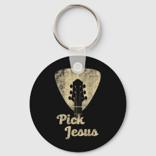 Pick Jesus T Shirt - Music Pastor Shirt- Pastor Ea Keychain