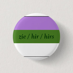 Pick Yer Pronoun buttons