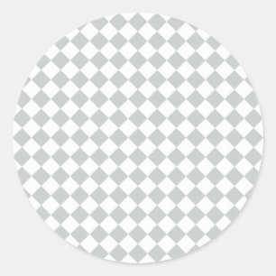 Pick your checkers colour Easily Customize This Classic Round Sticker