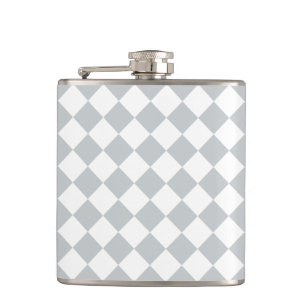 Pick your checkers colour Easily Customize This Hip Flask