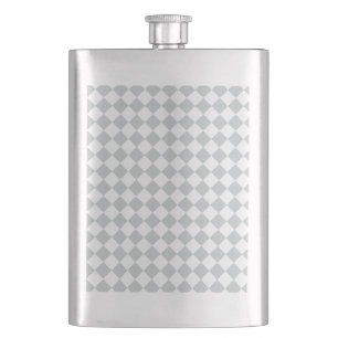 Pick your checkers colour Easily Customize This Hip Flask