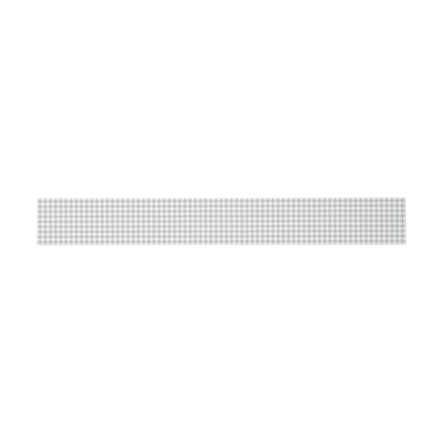 Pick your checkers colour Easily Customize This Invitation Belly Band (Flat)