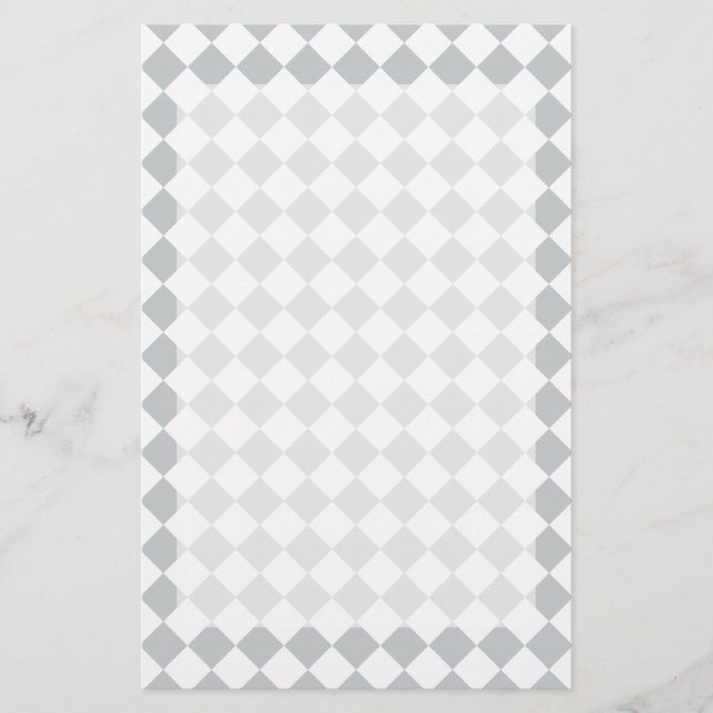 Pick your checkers colour Easily Customize This Stationery (Front)