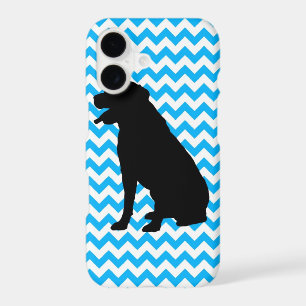 Pick Your Colour Chevron With Lab Silhouette