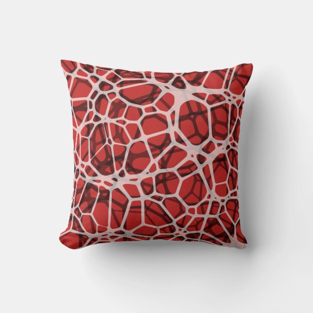Pick Your Colour Multi-Layer Web Pattern Pillow 2 (Front)