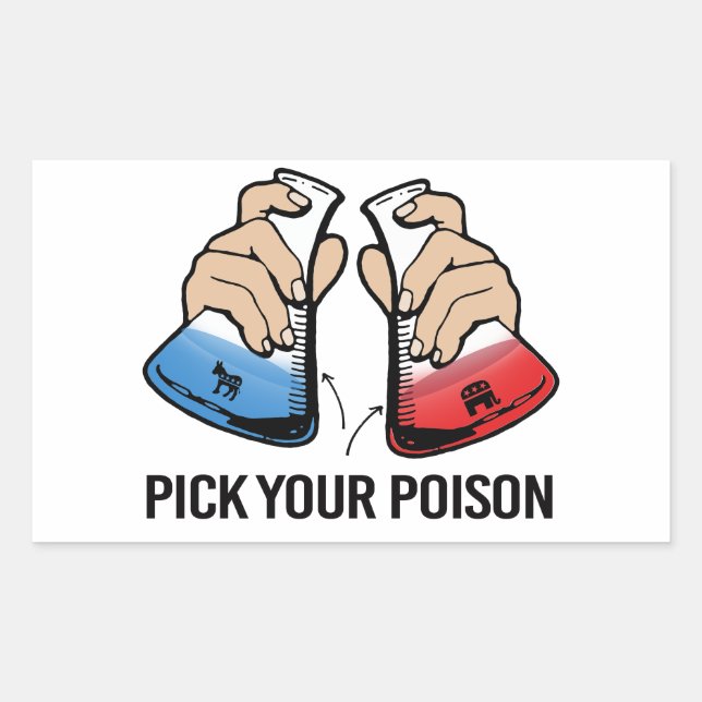Pick Your Poison Sticker (Front)