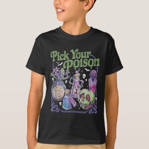Pick Your Poison, Vintage Princess Halloween  T-Shirt