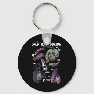 Pick Your Poison's Funny Drink Me Potion's Happy H Keychain