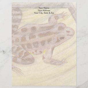 Pickerel Frog Letterhead